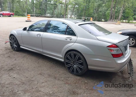 2007 Mercedes-Benz S 550 4Matic из США, поврежденный, VIN WDDNG86X77A104970